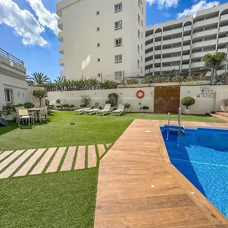 Palm 4b With Sea Views And Private Parking Appartement Marbella