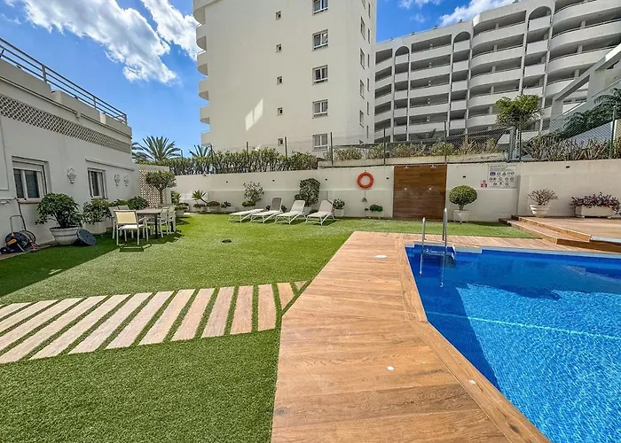 Palm 4b With Sea Views And Private Parking Appartement Marbella